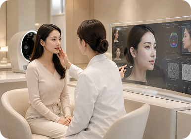 피부과전문의 입체적 페이스 진단 및 디자인